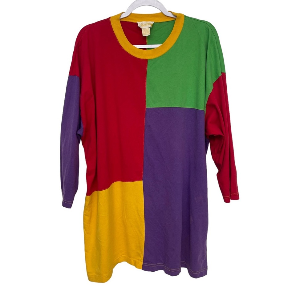 Capistrano Color block short sleeve t shirt One Size